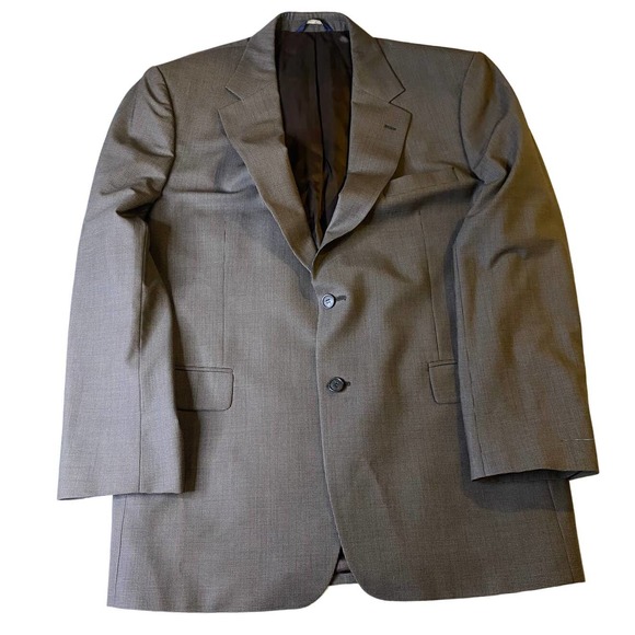 343 Brooks Brothers Stretch Men's Suit Jacket Size 48 - Picture 1 of 6